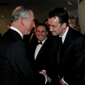 Sean Bailey and Prince Charles at event of Alice in Wonderland 2010