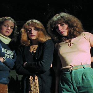 Still of Betsy Baker, Ellen Sandweiss and Theresa Tilly in The Evil Dead (1981)