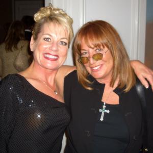 Kandra King with Honoree Penny Marshall at the first Annual Gala event for CARRY