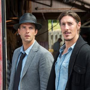 Still of Eric Balfour and Lucas Bryant in Haven 2010