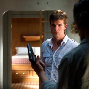 Still of Eric Balfour and Lucas Bryant in Haven 2010