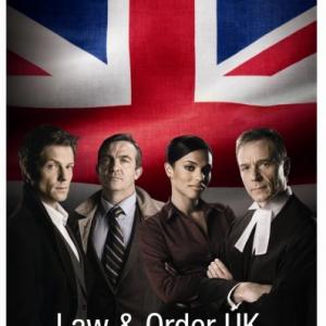 Jamie Bamber Ben Daniels Bradley Walsh and Freema Agyeman in Law amp Order UK 2009