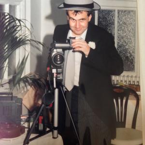 1988  Cameraman at my sisters wedding Shepperton Studios
