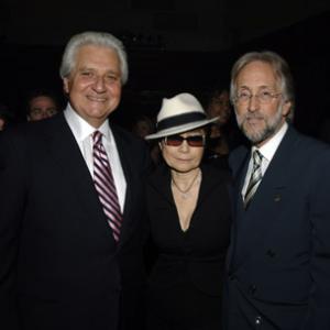 Martin Bandier, Yoko Ono, Neil Portnow