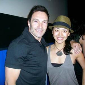 Al and co-star Aimee Garcia at the Go For It! premiere at the Dances with Films Festival, Hollywood, CA.