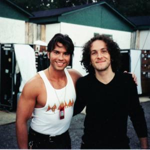 Vivian Campbell & I---Working with Def Leppard summer of '99
