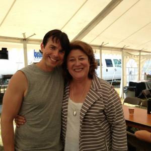 Margo Martindale  Iworking on the set of Heaven is for Real during the summer of 2013
