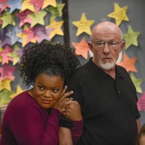 Still of Jonathan Banks and Yvette Nicole Brown in Community (2009)
