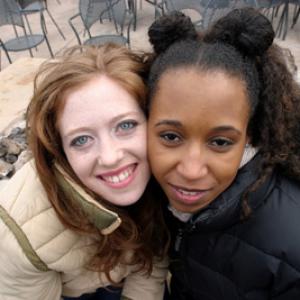 Bridget Barkan and Sydnee Stewart at event of Everyday People 2004