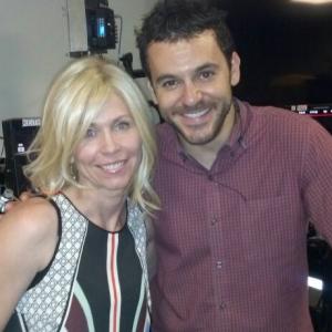 Melissa Barker and Fred Savage on The Crazy Ones