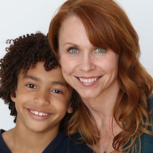 Melissa Barker and son Jaden Betts