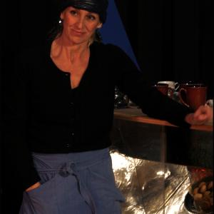 Susanne Barklund as Repasche from Ljusets hastighet Pegasus theatre