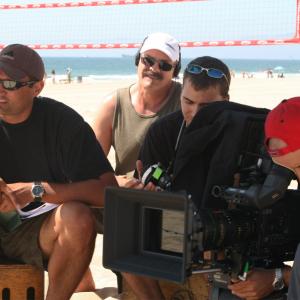 Beach Kings BTS Manhattan Beach CA Paul Nihipali JJ Barmettler David Waldman
