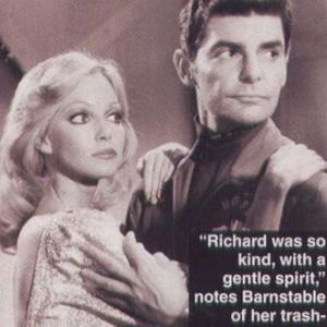 Cyb Barnstable and Richard Benjamin in a promotional photo for Quark