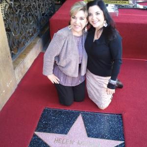 Dr Della Berlanga and Lori Berlanga Hollywood Walk of Fame Ceremony for Helen Mirren