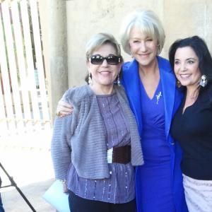 Dr. Della Berlanga, Helen Mirren and Lori Berlanga: Hollywood Walk of Fame Ceremony for Helen Mirren