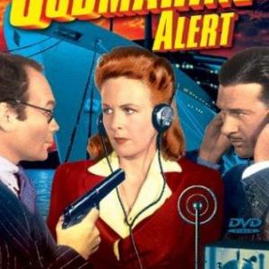 Richard Arlen, Wendy Barrie and Abner Biberman in Submarine Alert (1943)