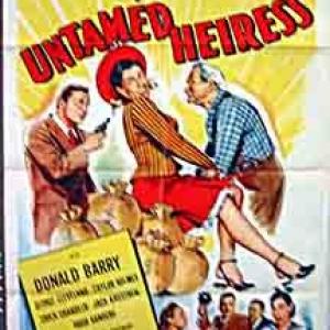 Don 'Red' Barry, Judy Canova and George Cleveland in Untamed Heiress (1954)