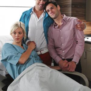 Still of Justin Bartha Andrew Rannells and Trae Patton in The New Normal 2012
