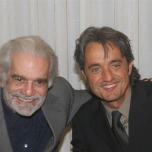 Actor Omar Sharif and director Giulio Base - IMPERIUM - Press Conference, 2005