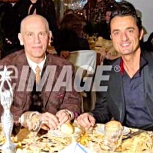 Capri Hollywood  Award Winners JOHN MALKOVICH and GIULIO BASE  2007