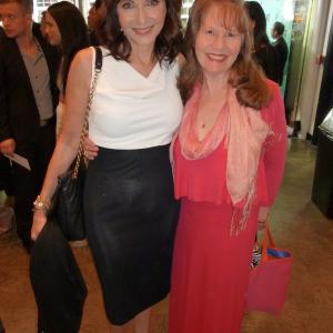 Actresses Mary Steenburgen and Roberta Bassin honoring the cast of Justified in Hollywood