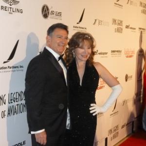 Actress Roberta Bassin  Husband Ned Bassin attend the Living Legends of Aviation Gala at the Beverly Hilton