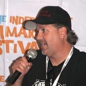 Michael Baumgarten does a Q&A at the Melbourne Independent Filmmakers Festival in Melbourne, Florida.