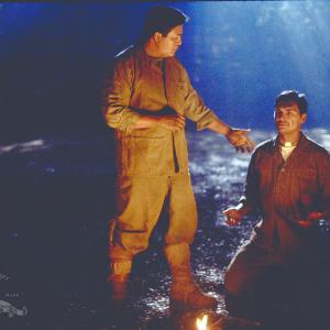 Still of Adam Beach and Roger Willie in Windtalkers (2002)
