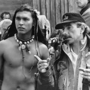 Still of Adam Beach and Sheldon Peters Wolfchild in Squanto A Warriors Tale 1994