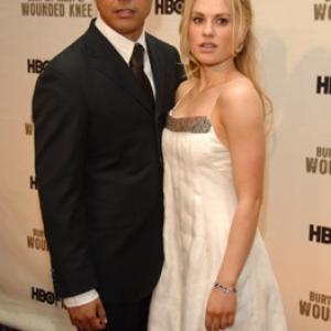 Anna Paquin and Adam Beach at event of Bury My Heart at Wounded Knee (2007)