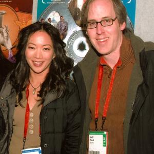 Director Jessica Yu and Jeff Beal at the Sundance Film Festival premiere of Protagonist