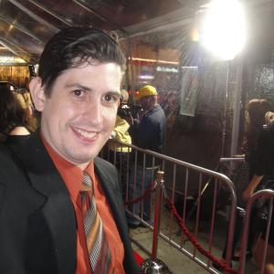 Michael at the premiere of 