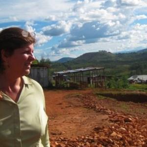 Malaika Lynn Beaudin in Gitega Burundi