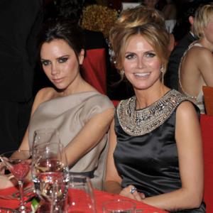 Heidi Klum and Victoria Beckham at event of The 82nd Annual Academy Awards (2010)