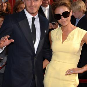 David Beckham and Victoria Beckham