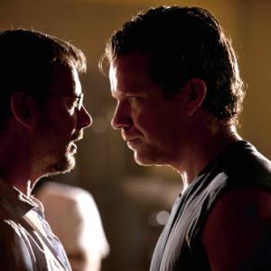 Still of Max Beesley and John Simm in Mad Dogs (2011)