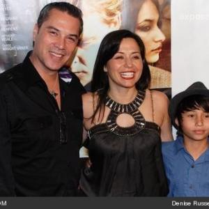 Yeniffer Behrens and guest at Premiere for Decisions in Beverly Hills