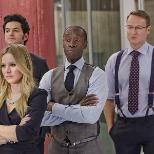 Still of Don Cheadle Kristen Bell and Josh Lawson in House of Lies 2012