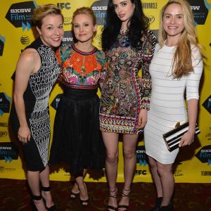 Tina Majorino, Kristen Bell, Amanda Noret and Krysten Ritter at event of Veronica Mars (2014)