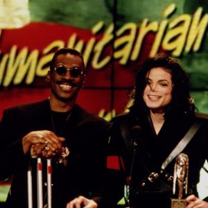 7th Annual Soul Train Music Awards Eddie Murphy & Michael Jackson
