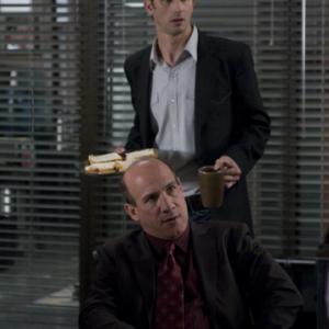 Still of Paul Ben-Victor and Frederick Weller in In Plain Sight (2008)