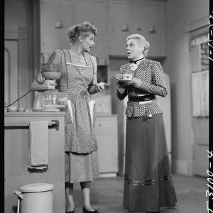 Still of Lucille Ball and Bea Benaderet in I Love Lucy 1951