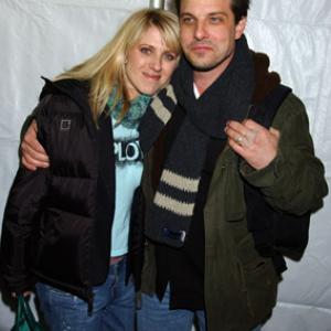 Andrea Bendewald and Mitch Rouse at event of Employee of the Month 2004