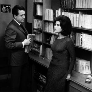 Still of Nelly Benedetti and Jean Desailly in La peau douce 1964