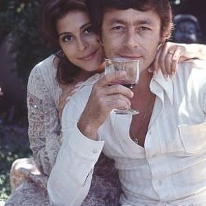 Bill Bixby and his wife Brenda at home