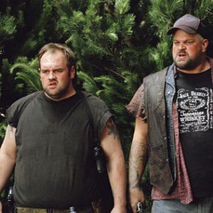 Still of Abraham Benrubi and Ethan Suplee in Without a Paddle 2004