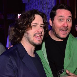 Doug Benson and Edgar Wright at event of The Worlds End 2013