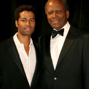 Sidney Poitier and Eric Bent