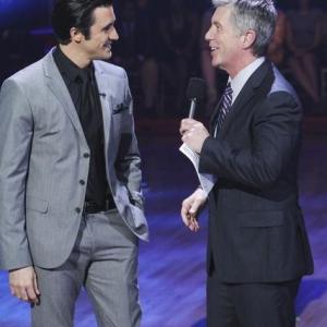 Still of Tom Bergeron and Gilles Marini in Dancing with the Stars (2005)